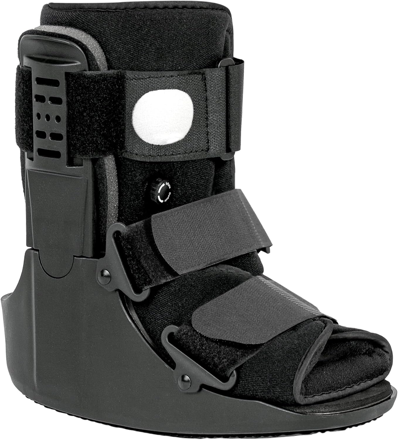 Air Walking Boot, Fracture Boot Short Walker Protection Fits Left or Right Foot Ankle Support for Injuries Fractures Sprains Black M - Image 9