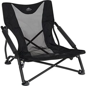 Cascade Mountain Tech Folding Camp Chair for Camping, Beach, Picnic, Barbqeues, Sporting Events with Carry Bag