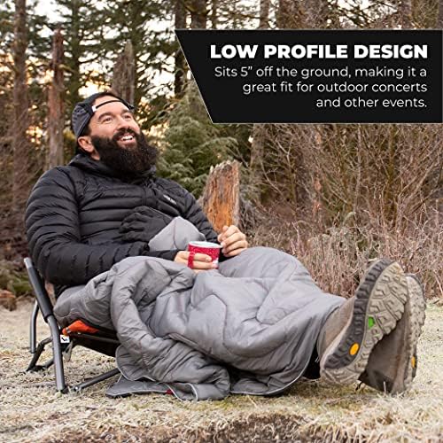 Cascade Mountain Tech Folding Camp Chair for Camping, Beach, Picnic, Barbqeues, Sporting Events with Carry Bag - Image 4