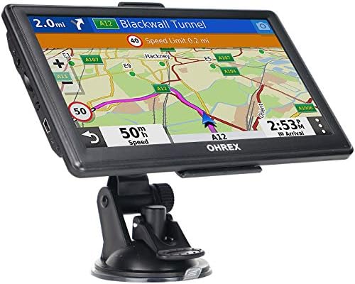 N700 GPS Navigator for Car Truck RV 2025,Truck GPS Commercial Drivers,Trucker GPS for semi Truck,Free Lifetime Maps Updates,7 inch Touchscreen,Custom Truck Routing,Driver Alerts